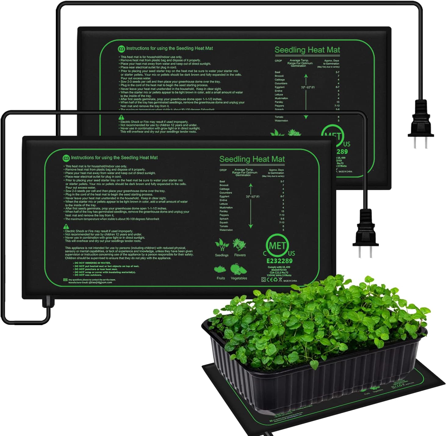 Rooting Gel Clone - Estera térmica para plántulas de 10/25/50CM,