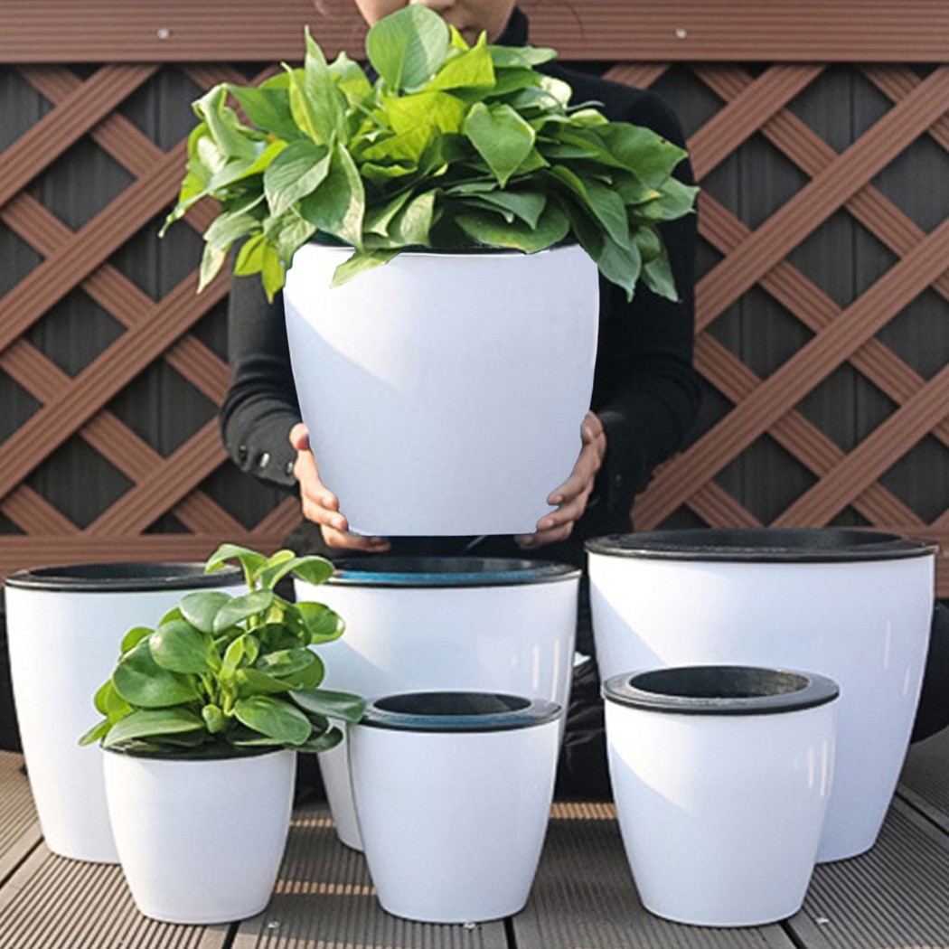 Self Watering Insert - Maceta de flores de riego automático,