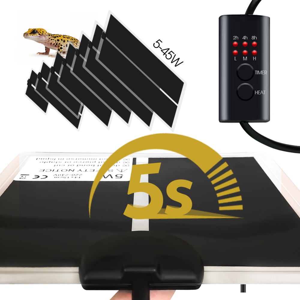 Heat Mat Seedling - Controlador de temperatura ajustable para Reptiles,