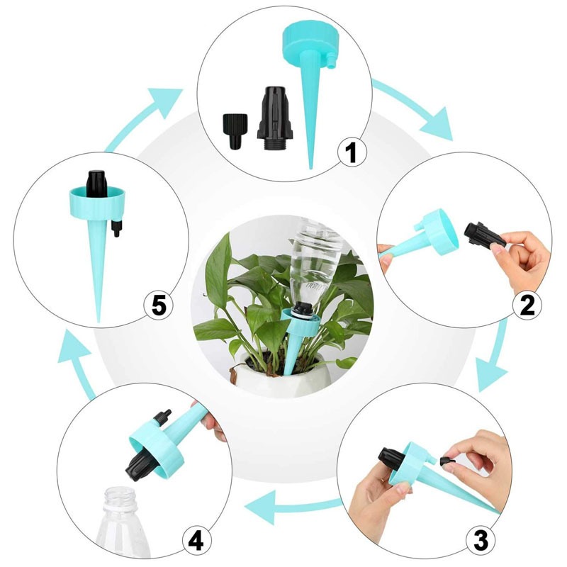Picos de autorriego para plant - Self Watering Insert reseña y precio