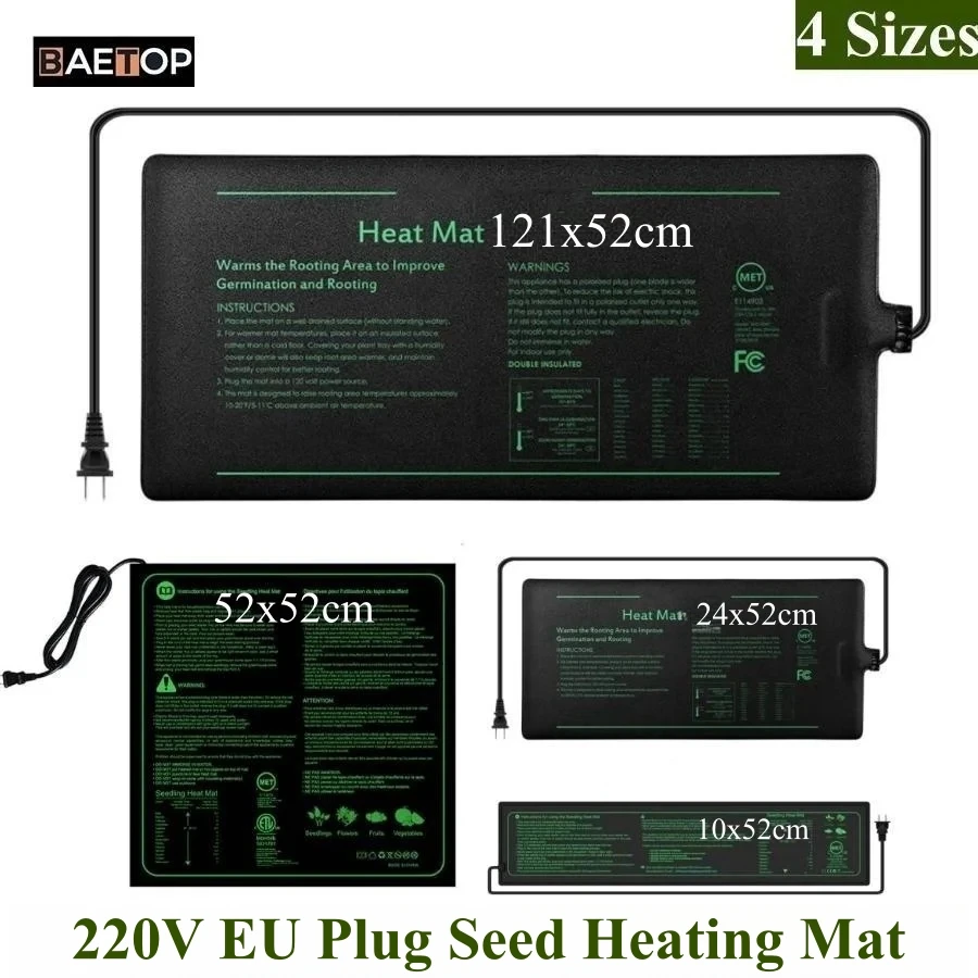 Estera térmica para plántulas, - Heat Mat Seedling reseña y precio