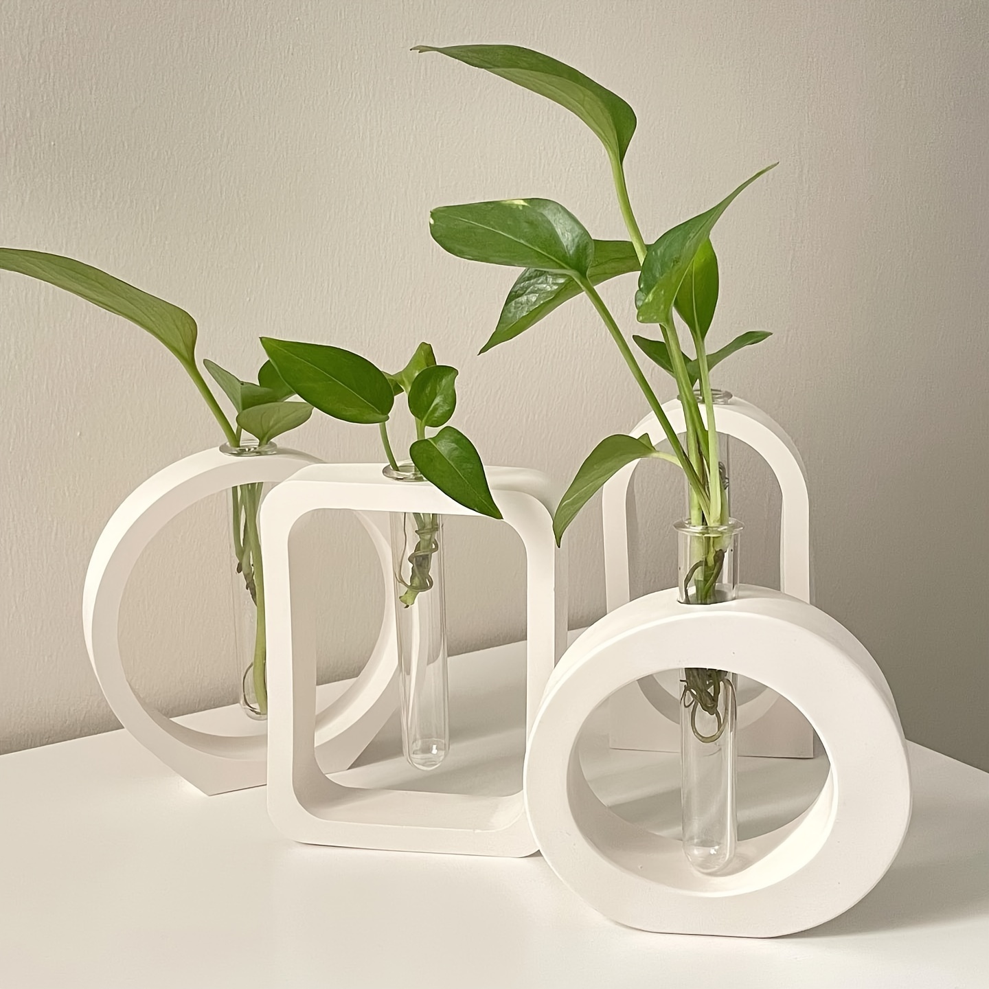 4 Uds florero molde de silicon - Propagation Station Vase reseña y precio