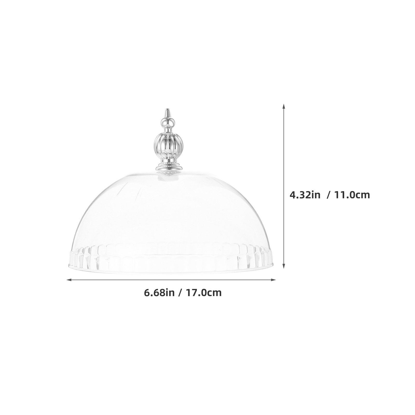 Cúpula de Plástico Transparent - Plastic Dome Clear reseña y precio
