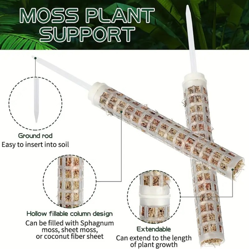 1/2/3 Piezas Columna de Musgo  - Sphagnum Moss Dry reseña y precio