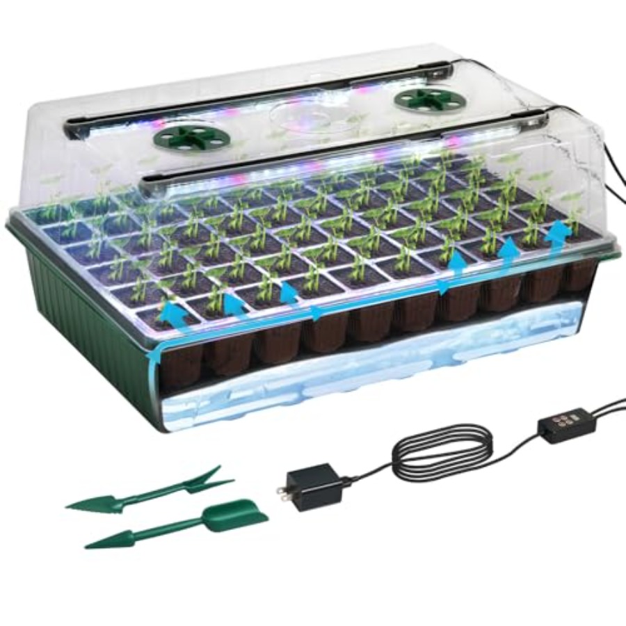 Bandeja de Germinación con Luz - Humidity Dome Kit reseña y precio