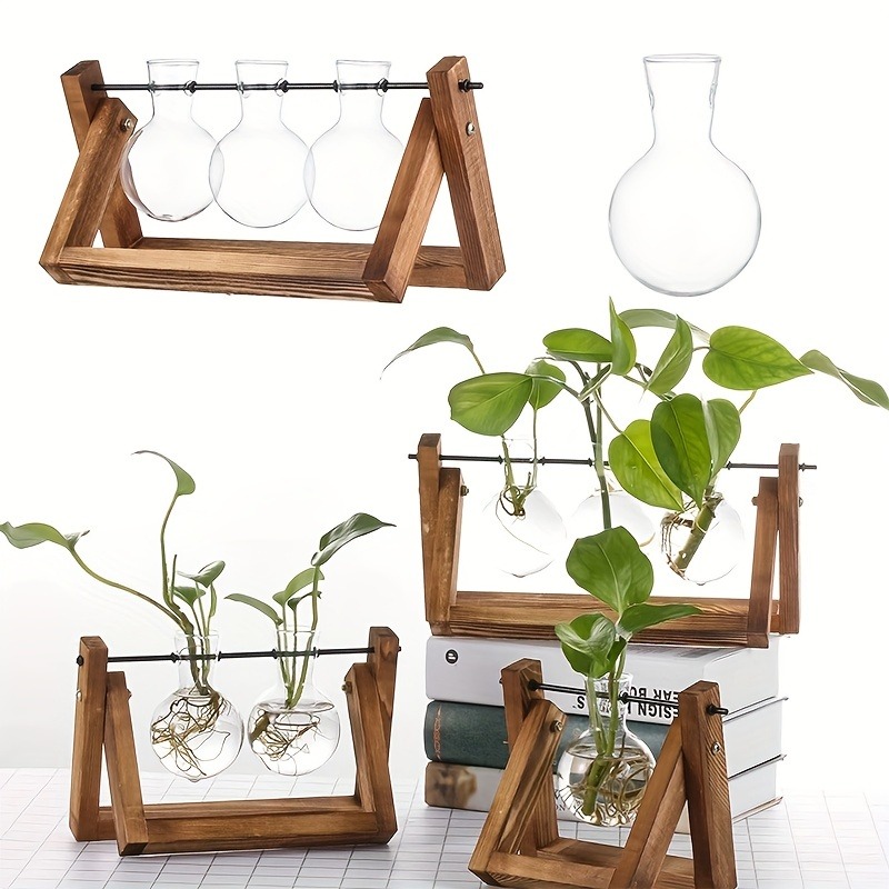 Maceta de vidrio de mesa, esta - Propagation Station Vase reseña y precio